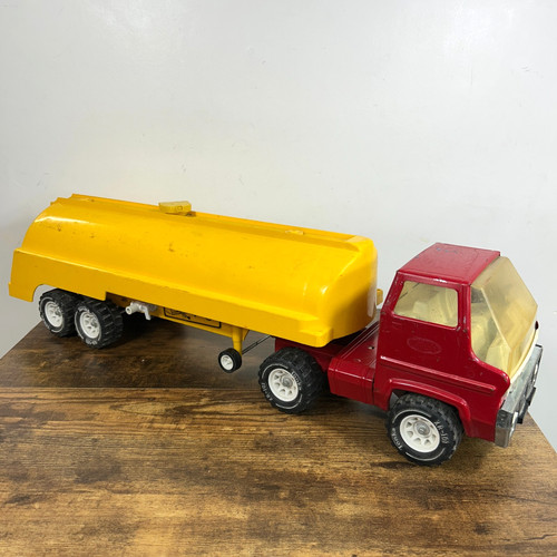 Rare tonka pressed - steel, red
