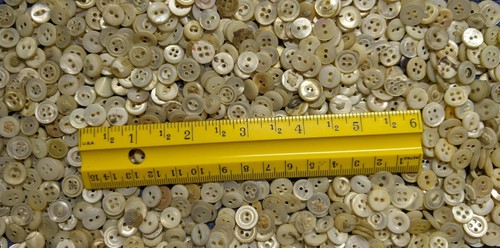 Antique vintage mop buttons - vintage,