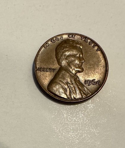 1964 lincoln penny - p,