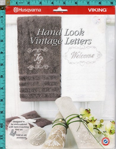 Hand look vintage letters - hand, letters"