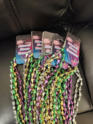 Mardi gras beads necklace of - gras,