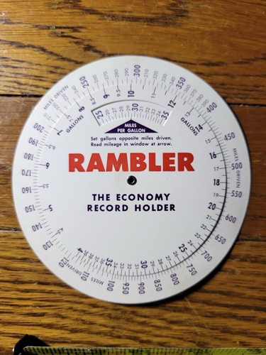 1962 rambler miles - rambler, per