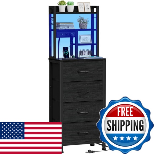 Furnulem tall nightstand - furnulem,