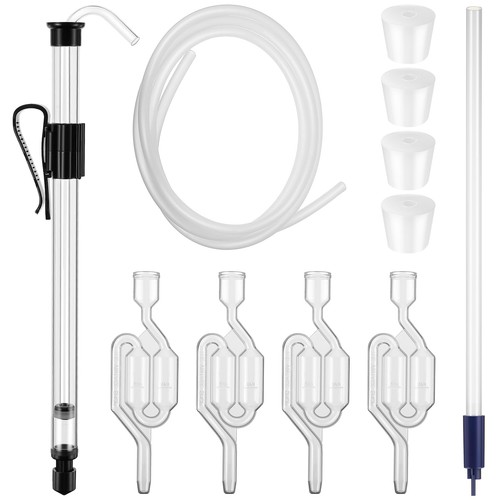 Wine siphon kit with tubing - siphon,