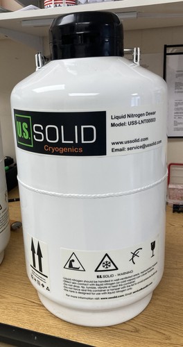 Solid liquid nitrogen - liquid,