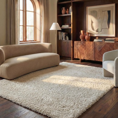 Area rug ivory - 6, 9