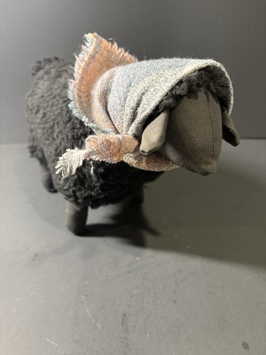 Vintage stuffed standing black - vintage,