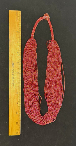 Multi strand beaded - multi-strand, glass