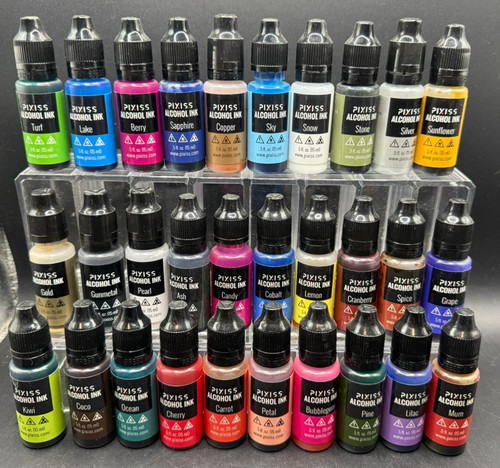 Pixiss alcohol ink bottles - 30,