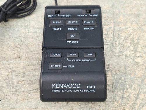 Kenwood remote function - rm-1,