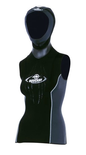 Scuba hooded vest beuchat - -,
