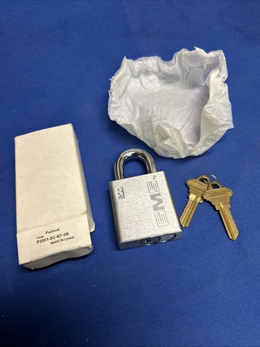New box gms - new, padlock