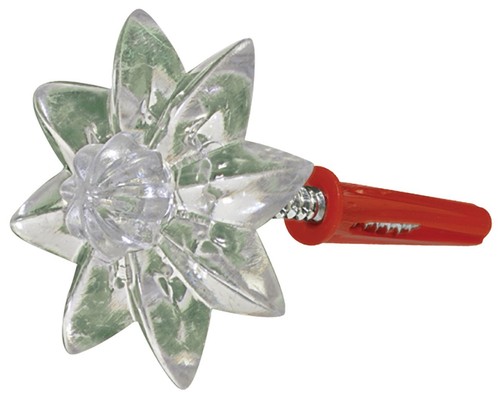 Clear mirror rosettes heavy - clear,