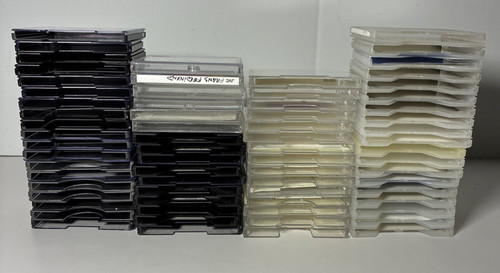 Lot minidisc empty cases - 68,
