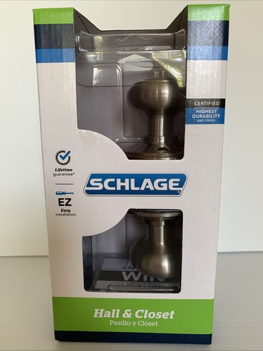 Schlage hall closet georgian - schlage,