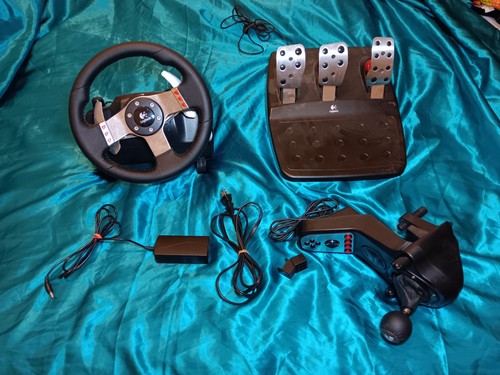 Logitech g27 racing wheel set - racing,