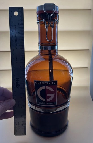 Granite city amber - city, glass