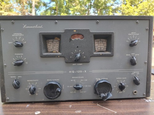 Hammarlund 129 x - hammarlund, hq-129-x