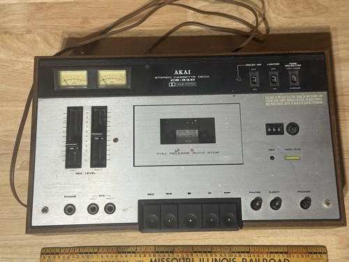 Akai 34d cassette - cassette, deck