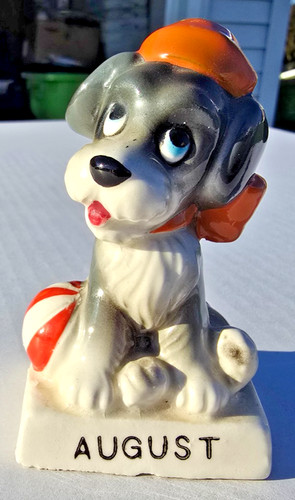 Vintage norcrest august dog - norcrest,
