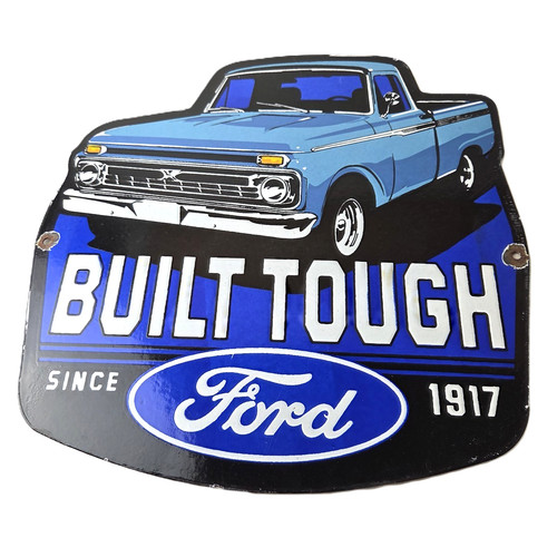 Vintage ford trucks sign - vintage,