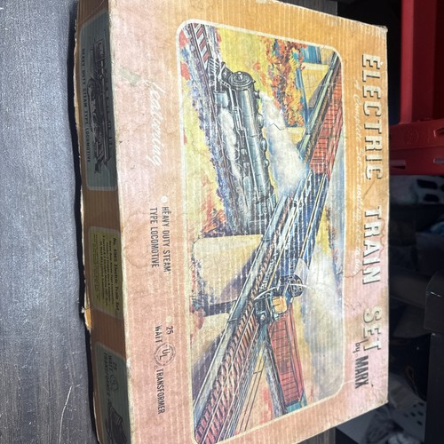 Vintage electric train set - vintage,