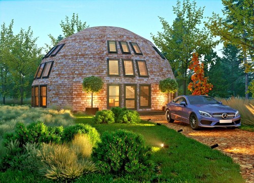 Moon house diam dome - moon,