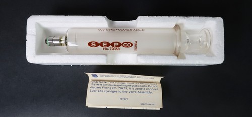 Sep glass syringe 70359 - sep,