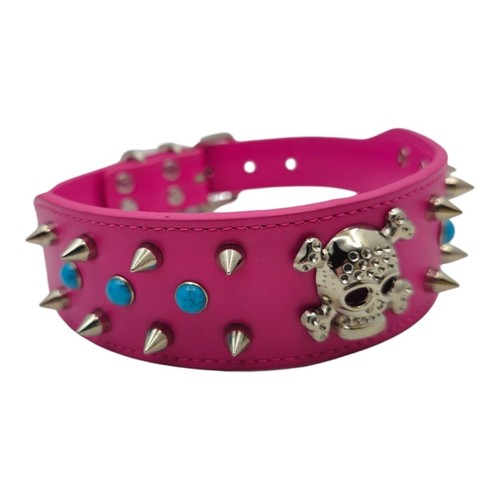 Mojteki large dog collar pink - mojteki,