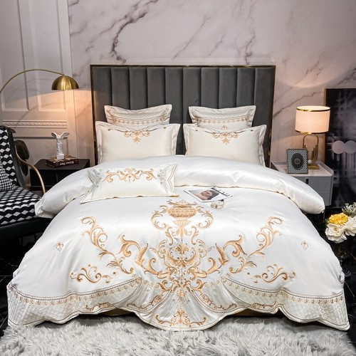 4pcs bedding set real silk - bedding,