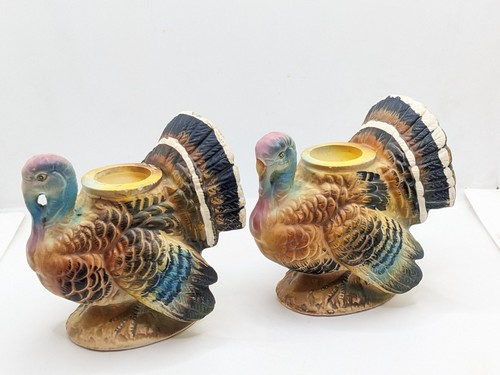 Ceramic turkey taper - turkey, candle