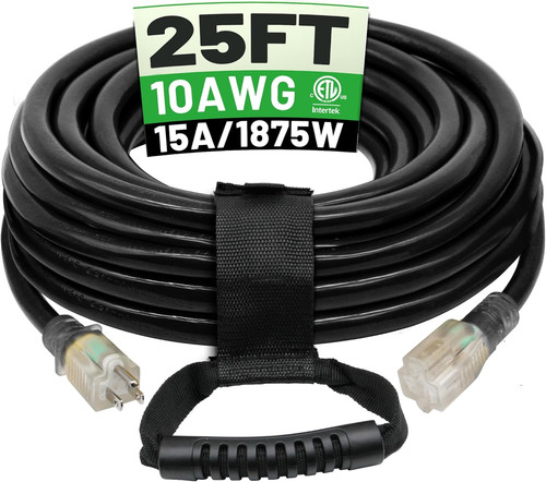 10awg black outdoor - ft,