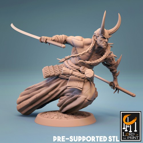 Samurai demon fighter - demon,