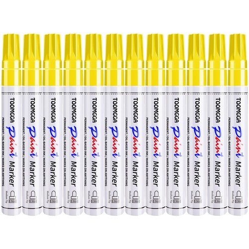 Paint pens yellow pack oil - 12,