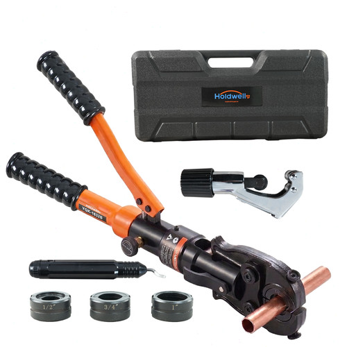 Copper pipe crimping - copper, tool