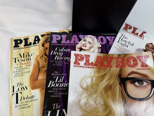 Rare navy blue playboy library - rare,