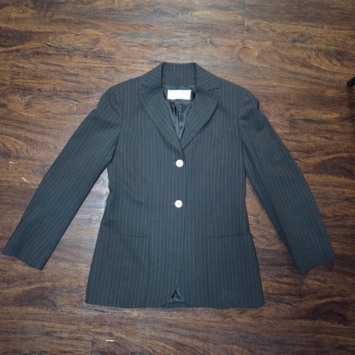 Genny grey pinstripe blazer - genny,