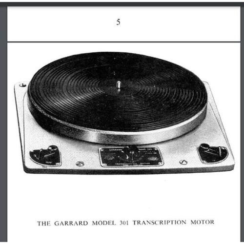 Garrard 301 turn table - , record