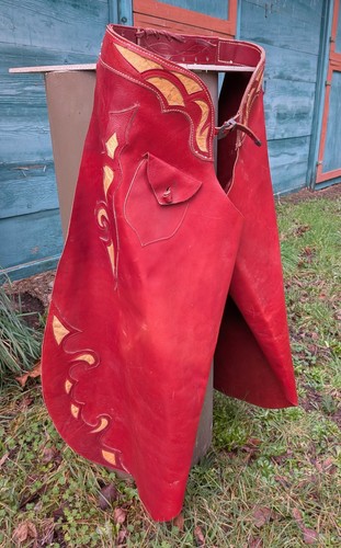 Ntage leather chaps handmade - ntage,