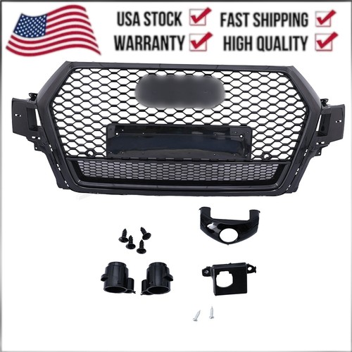 Gloss black front bumper - gloss,