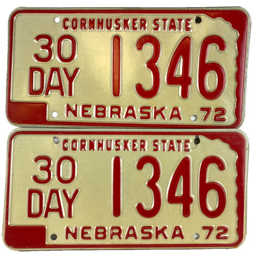 Vintage nebraska 1972 day - nebraska,