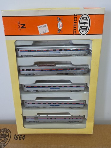 Con cor scale car - n, amtrak