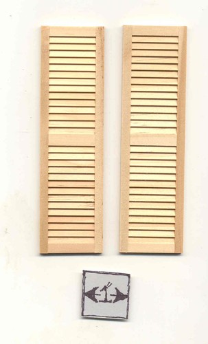 Shutters 5019 dollhouse 12 - shutters,
