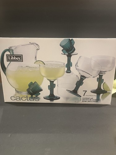 Libbey green cactus stem - green,