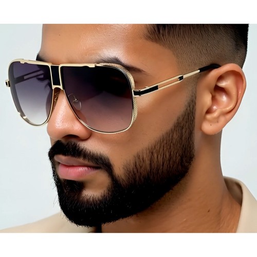 Oversized 70s pilot - 70s, sunglasses