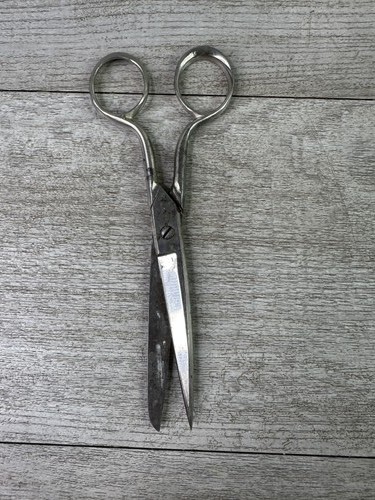 Vintage antique sewing shears - vintage,
