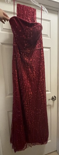 Red sparkly prom formal - red, prom/formal