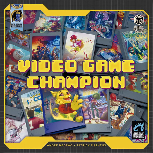 Video game champion board - champion,