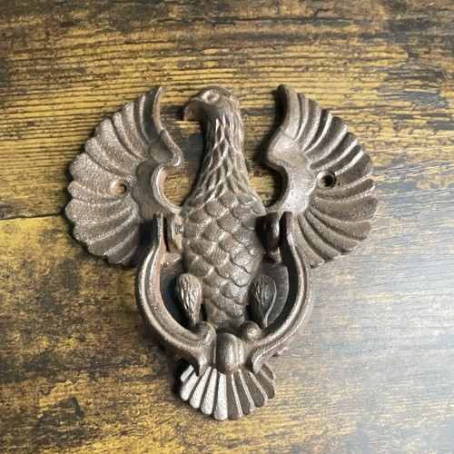 Vintage cast iron eagle - vintage, cast-iron