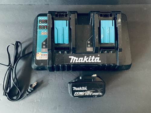 Makita dc18rd dual port rapid - makita,